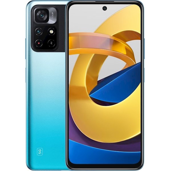 მობილური ტელეფონი Xiaomi Poco M4 PRO 5G (GLOBAL VERSION) 6GB, 128GB, Dual Sim Blue